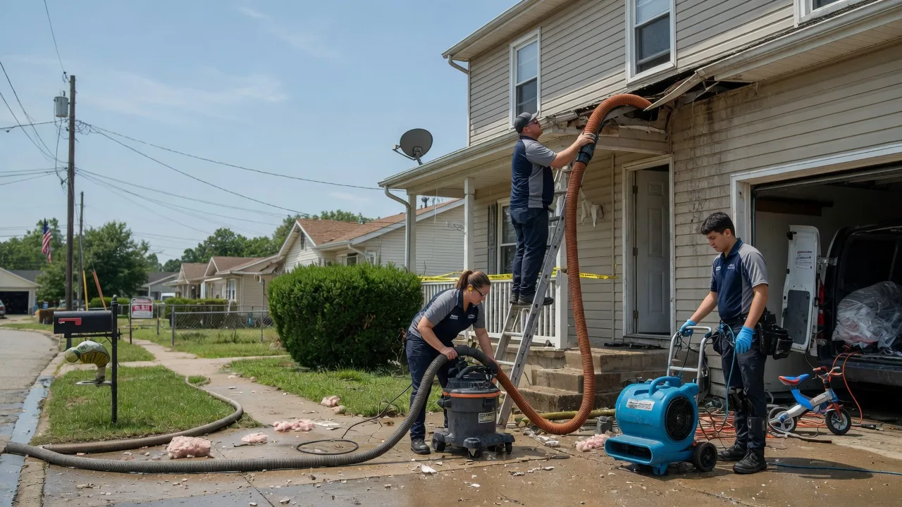 Water Damage Restoration in Plano, IL near me
